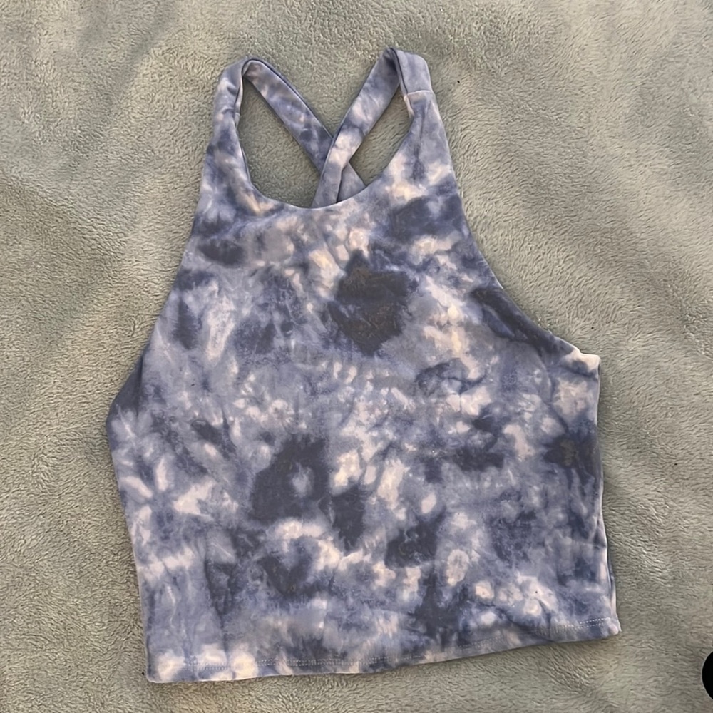 Abercrombie high neck crop